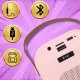 Wireless Bluetooth Karaoke Speaker with Microphone and RGB