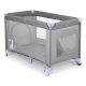 Ricokids RK-240 ceļojumu gultiņa ar matraci un somu, pelēka/lavandas