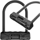 U-Lock Bike Lock with Combination