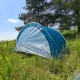 Trizand 21267 Pop-Up Beach Tent 200x120x110cm, Blue/White