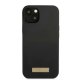 Guess Silicone Logo Plate MagSafe Case for iPhone 13 mini - Black