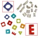 Magical Magnet Blocks Bricks Educational Building Toy + Ball Track with Sound Music, 118 elements