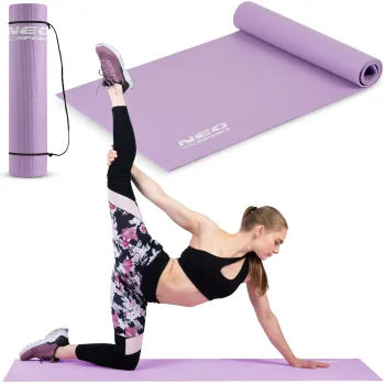 Neo-Sport Exercise Mat 173 x 61 cm, Purple