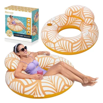 Bestway Inflatable Swim Ring with Backrest 117 cm