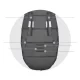 Universal Footmuff for Strollers and Sledges Elmi Ricokids, dark grey