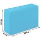 Neo-Sport Foam Yoga Blocks Set of 2 NS-962, Blue