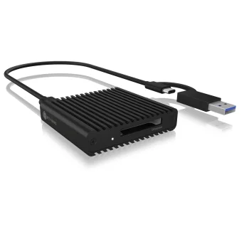 Icy Box IB-CR404-C31 CFexpress Type-B Card Reader, USB 3.2 Gen 2, Black