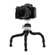 Fotopro UFO3 Flexible Tripod with Ball Head and Smartphone Holder, Black