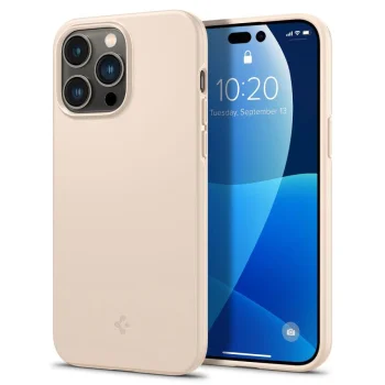 Apple iPhone 14 Pro Max 6.7'' Spigen Thin Fit Case Cover, Sand Beige