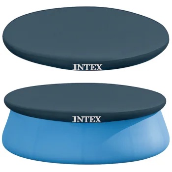 Intex 28020 Pool Cover Easy Set 244 cm Dark Blue