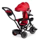 Ecotoys JM-066-9 RED Tricycle with Swivel Seat and Canopy, Red