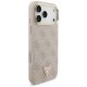 Guess 4G Triangle Logo & Big Strap Metal Buttons MagSafe Phone Case Cover iPhone 17 Pro Max - Pink