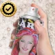 Bakalu Glitter Hair Color Spray, White, 250 ml