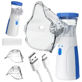 Portable Mesh Nebulizer Inhaler with Masks, Quiet