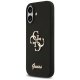Guess Silicone Big 4G Script Phone Case Cover iPhone 17 - Black