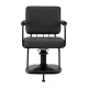 Gabbiano Katania Loft Old Leather Hairdressing Chair Black