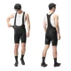 Rockbros YDDK009 Men\'s Cycling Bib Shorts with Pad Size M - Black