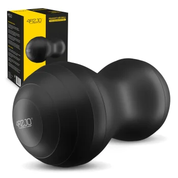 4Fizjo Peanut Air Ball Exercise Ball, 45x90 cm, Black