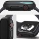 Ringke Slim aizsargkorpusu komplekts (2 gab.) Apple Watch 10 (46mm), Caurspīdīgs/Melns