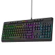 Wozinsky WKG-1044 Wired Backlit Membrane Gaming Keyboard, Black