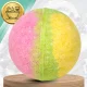 Rainbow Fizzing Bath Bombs for Kids and Adults, 6 Pcs