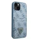 Apple iPhone 13 mini 5.4\'\' Guess 4G Triangle Logo Cardslot Case Cover, Blue