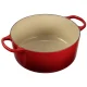 Le Creuset Signature Round Casserole 28 cm, 6.7 L, Cerise