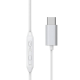 Joyroom JR-EC06 Vadu Austiņas ar USB Type C Savienojumu, Sudraba | Wired Earbuds Earphones