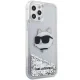 Karl Lagerfeld iPhone 12 / 12 Pro Case KLHCP12MLNHCCS Silver