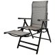 Garden Lounger Chair with Footrest
