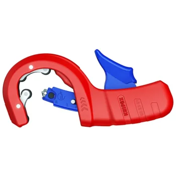 KNIPEX DP50 90 23 01 BK Pipe Cutter for Plastic Pipes Ø 32–50 mm