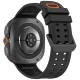 Tech-Protect Silicone Air Watch Strap for Samsung Galaxy Watch Ultra 47mm, Black