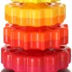 Sensory Pyramid - Rainbow Spiral with Gears