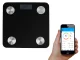 Smart Body Fat Scale with Bluetooth & App for iOS Android, Black
