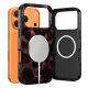 Tech-Protect Lamano MagSafe Case for iPhone 17 Pro Max, Black/Red
