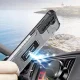 Crystal Ring Case Hybrid Case for Samsung Galaxy S22+ with Ring Holder, Black