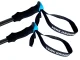 Verk Group Nordic Walking Poles with Tips and Bag, Black