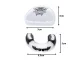 Boxing Mouthguard for MMA and Sports with Case, Black-Transparent