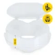 Toilet Seat Riser 4FIZJO 10 cm with Lid