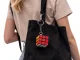 Mini Rubik\'s Cube Keychain 3x3 Educational Puzzle Toy, Multicolor