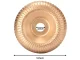 Wood Milling and Grinding Disc for Angle Grinder, 125mm, Gold
