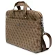 Guess Laptop Bag 15 / 16\" Saffiano Hot Stamp, Brown