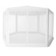 Garden Gazebo Pavilion 2x2 m with Mosquito Net Walls MultiGarden, White