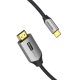 Кабель USB-C to HDMI Cable 1m Vention CRBBF (черный)