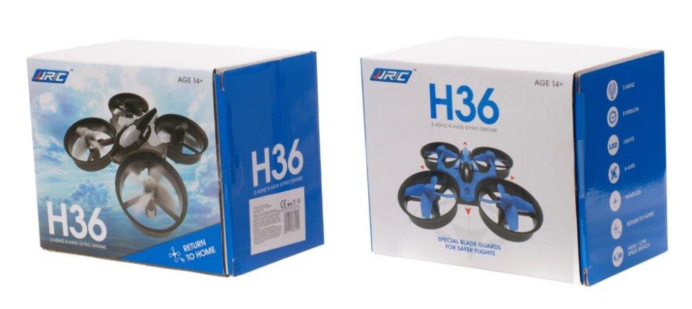 RC Drone JJRC H36 Mini 2.4GHz 4CH 6 Axis Blue (4)