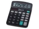 Desk Calculator 12-Digit with Large Angled Display for Office and Home, Black