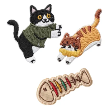 Self-Adhesive Cat Patches Set of 3 pcs