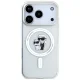 Karl Lagerfeld IML Karl Choupette Glitter MagSafe Phone Case Cover iPhone 17 Pro Max - Transparent
