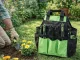 DIVODV Garden Tool Bag, Black/Green