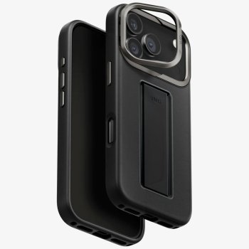 Uniq Heldro Pro Magclick Charging Phone Case Cover iPhone 17 Pro - Black